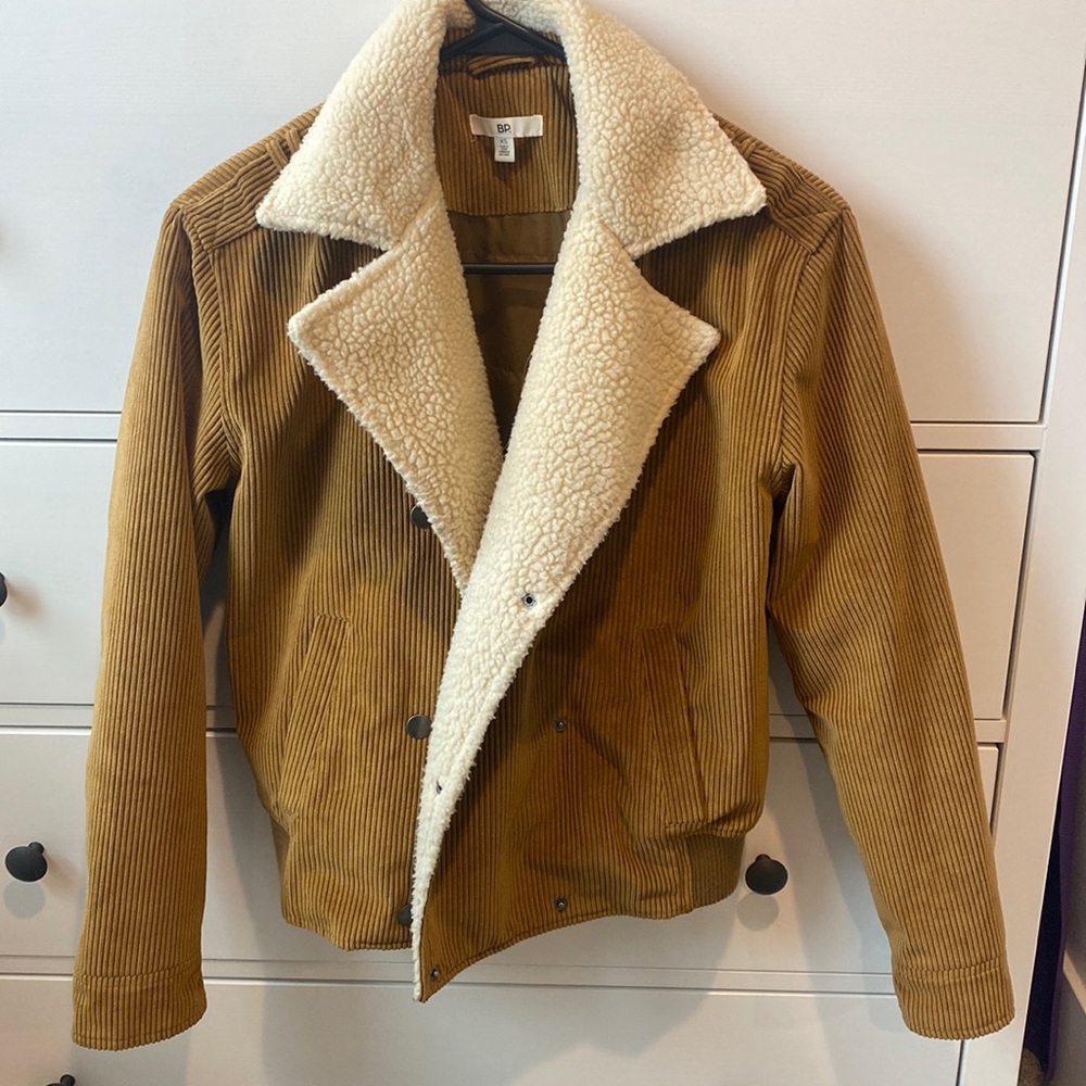 BP corduroy jacket with Sherpa lining